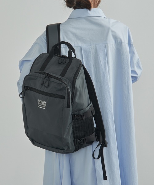 FREDRIK PACKERS（フレドリックパッカーズ）の「【FREDRIK PACKERS】420D BACKPACK MELL バックパック（バックパック/リュック・レディース・ブラック/グレー/ベージュ・FREE）」の12枚目の写真