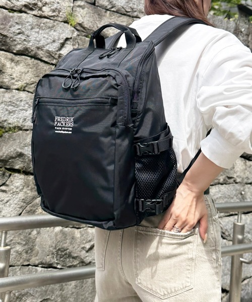 FREDRIK PACKERS(フレドリックパッカーズ)の「【FREDRIK PACKERS】420D BACKPACK MELL バックパック(バックパック/リュック・レディース・ブラック/グレー/ベージュ・FREE)」の21枚目の写真