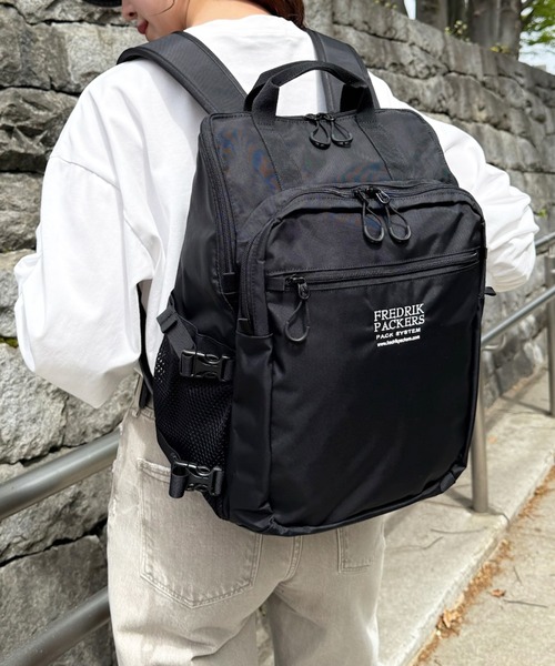 FREDRIK PACKERS(フレドリックパッカーズ)の「【FREDRIK PACKERS】420D BACKPACK MELL バックパック(バックパック/リュック・レディース・ブラック/グレー/ベージュ・FREE)」の22枚目の写真
