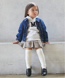 【リンク】ダブルウエストプリーツスカパン(キッズ)