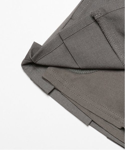 petit main（プティマイン）の「【リンク】ダブルウエストプリーツスカパン(キッズ)（スカート・キッズ・ブラック/グレー/ブラウン・80ｃｍ/90cm/100cm/110cm/120cm/130cm）」の14枚目の写真