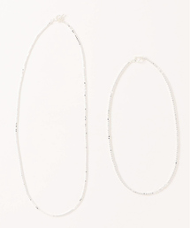 qualite | ヘマタイトツインネックレス(ネックレス)