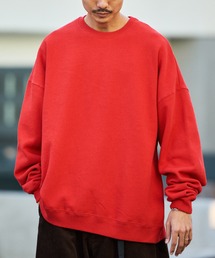 限定展開 12oz ヘビーウェイト ビッグシルエット クルーネックスウェット