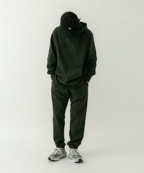 EKAL（エカル）の「ピグメントスウェットパンツ（スウェットパンツ・メンズ・グレー/ブラック/レッド・MEDIUM/LARGE）」の9枚目の写真