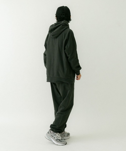 EKAL（エカル）の「ピグメントスウェットパンツ（スウェットパンツ・メンズ・グレー/ブラック/レッド・MEDIUM/LARGE）」の11枚目の写真