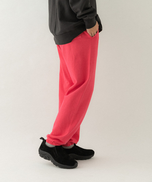 EKAL（エカル）の「ピグメントスウェットパンツ（スウェットパンツ・メンズ・グレー/ブラック/レッド・MEDIUM/LARGE）」の21枚目の写真