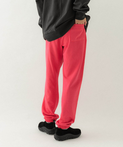 EKAL（エカル）の「ピグメントスウェットパンツ（スウェットパンツ・メンズ・グレー/ブラック/レッド・MEDIUM/LARGE）」の22枚目の写真