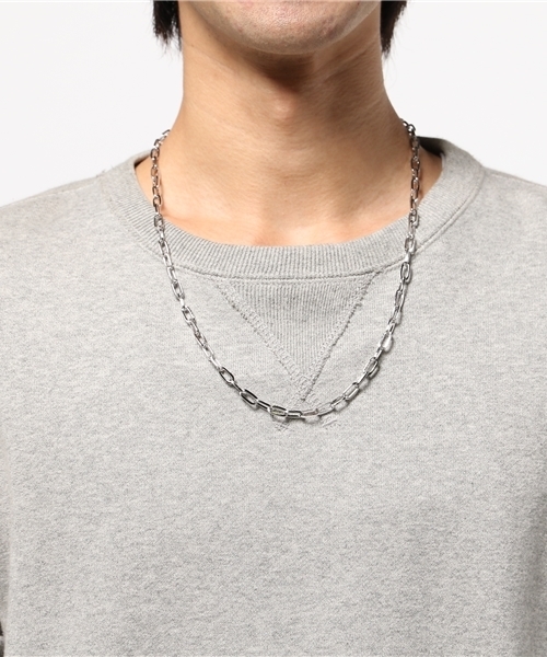 RAGEBLUE（レイジブルー）の「ネイティブチェーンネックレス/570442（ネックレス・メンズ・ブラック/グレー・FREE）」の6枚目の写真
