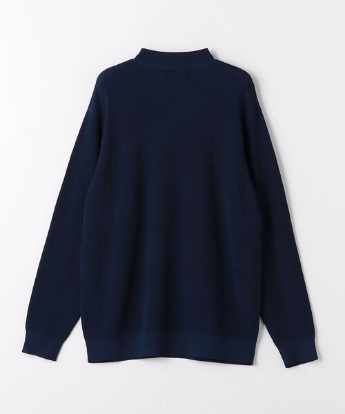 green label relaxing（グリーンレーベルリラクシング）の「A+ ウォッシャブル アゼ モックネック ニット（ニット/セーター・メンズ・オフホワイト/ブラウン/ネイビー・L/S/M/XL）」の13枚目の写真