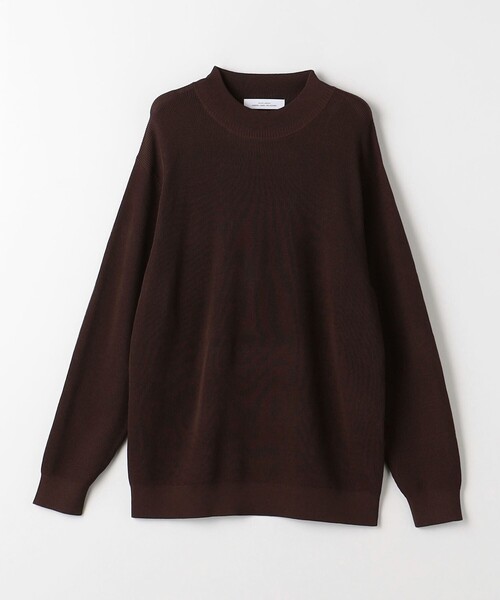 green label relaxing（グリーンレーベルリラクシング）の「A+ ウォッシャブル アゼ モックネック ニット（ニット/セーター・メンズ・オフホワイト/ブラウン/ネイビー・L/S/M/XL）」の21枚目の写真