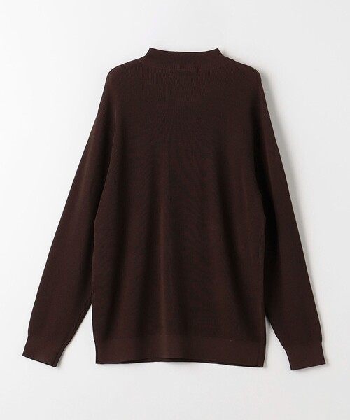 green label relaxing（グリーンレーベルリラクシング）の「A+ ウォッシャブル アゼ モックネック ニット（ニット/セーター・メンズ・オフホワイト/ブラウン/ネイビー・L/S/M/XL）」の22枚目の写真