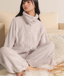 Monocoro toppi（モノコロトッピ）の「フランネル　前開き 上下セット ルームウェア（その他ルームウェア）」