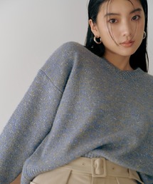 N.（N. Natural Beauty Basic）（エヌエヌナチュラルビューティーベーシック）の「◆ミックスカラーオーバーサイズニット（ニット/セーター）」