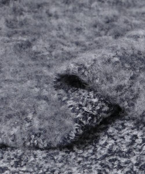 URBAN RESEARCH（アーバンリサーチ）の「new basic MOULINE SHAGGY KNIT（ニット/セーター・メンズ・チャコールグレー/ネイビー・MEDIUM/LARGE）」の9枚目の写真