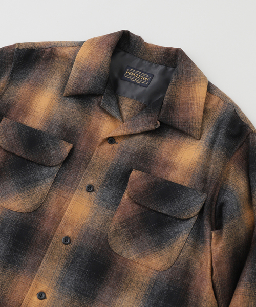 PENDLETON（ペンドルトン）の「PENDLETON(ペンドルトン) 別注 BEACH SHIRT（シャツ/ブラウス・メンズ・ブラウン/ブルー系その他・MEDIUM/LARGE）」の13枚目の写真