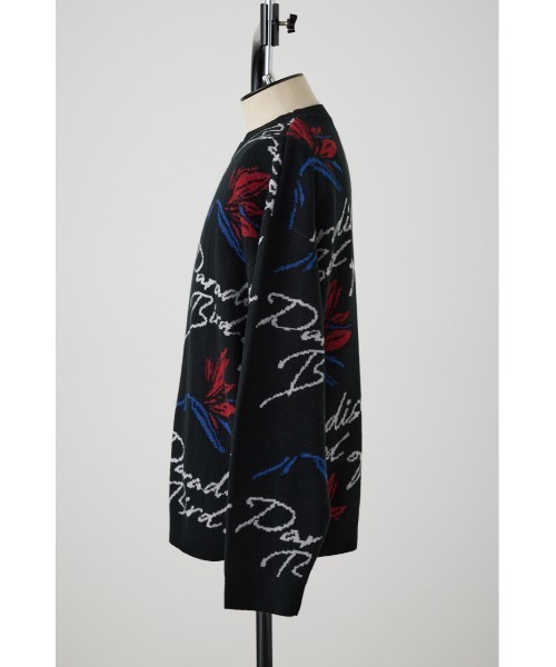AZUL by moussy(アズールバイマウジー)の「バードオブパラダイスジャガードニット(ニット/セーター・レディース・ブラック系その他/ホワイト系その他・FREE)」の14枚目の写真