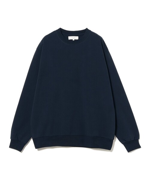 B:MING by BEAMS（ビーミングバイビームス）の「スーパーヘビーウエイト クルーネック カットソー（ユニセックス）（Tシャツ/カットソー・メンズ・ブルー/オフホワイト/ネイビー/ブラック/オリーブ・S/M/L/XL）」の4枚目の写真