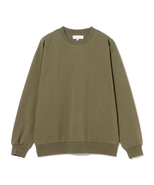 B:MING by BEAMS（ビーミングバイビームス）の「スーパーヘビーウエイト クルーネック カットソー（ユニセックス）（Tシャツ/カットソー・メンズ・ブルー/オフホワイト/ネイビー/ブラック/オリーブ・S/M/L/XL）」の18枚目の写真