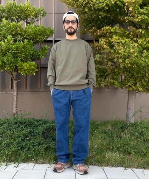 B:MING by BEAMS（ビーミングバイビームス）の「スーパーヘビーウエイト クルーネック カットソー（Tシャツ/カットソー・メンズ・ブルー/オフホワイト/ネイビー/ブラック/オリーブ・S/M/L/XL）」の9枚目の写真