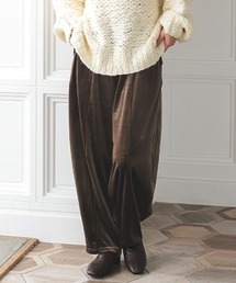 DONOBAN | ベロアカーブパンツ(その他パンツ)
