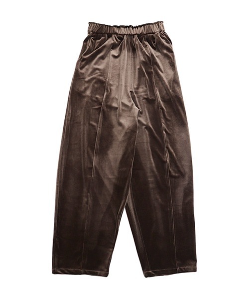 DONOBAN（ドノバン）の「ベロアカーブパンツ（その他パンツ・レディース・ブラック/ホワイト/ブラウン・LONG/SHORT）」の21枚目の写真