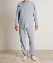 KID BLUE（キッドブルー）の「キッドブルー -起毛ストレッチコットン -長袖パジャマ -KUAK565 -kidblue（ルームウェア/パジャマ）」