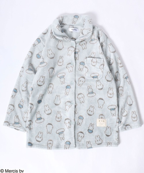 Miffy（ミッフィー）キャラクターふわもこボアフリース起毛総柄