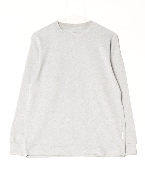 TIGORA(ティゴラ)の「ティゴラ TIGORA iHEAT コットンロングTシャツ(Tシャツ/カットソー・メンズ・ホワイト/ネイビー/グレー/ブラック・S/M/L/LL/3L)」の3枚目の写真
