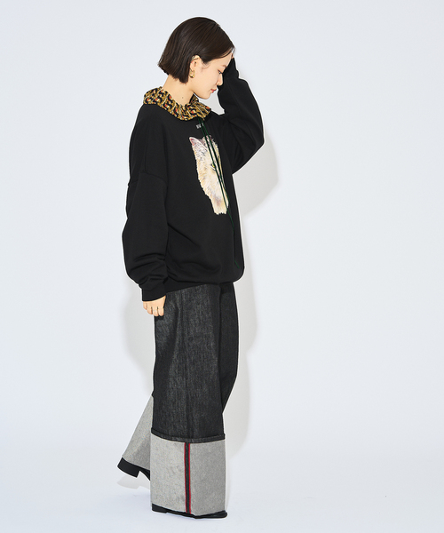 HARDY NOIR アルディー ノアール スウェット CAT PRINT 猫 CAT PRINT スウエット（スウェット）｜HARDY NOIR（アルディー