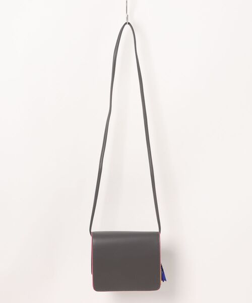 cheek(BAG)(チーク)の「line mini shoulder bag / ショルダーバッグ(ショルダーバッグ・レディース・シルバー/ブラック/ゴールド/ブルー/ダークグレー・FREE)」の2枚目の写真