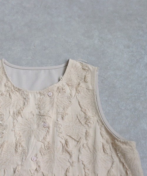 antiqua(アンティカ)の「ジャガードベスト風トップス(その他トップス・レディース・ブラック/アイボリー・ONESIZE)」の18枚目の写真