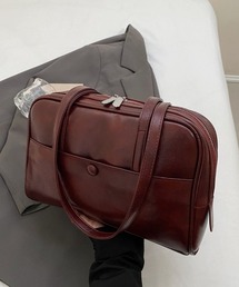 横長レトロデザイン ショルダーバッグ