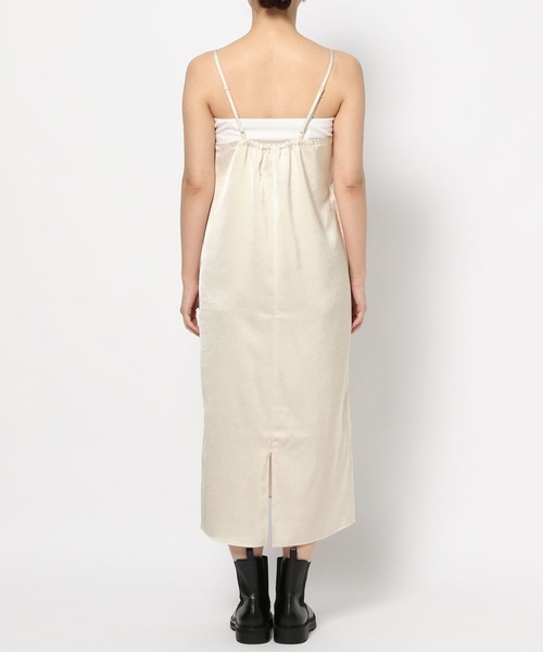 LOWRYS FARM（ローリーズファーム）の「マルチＷＡＹニットキャミＯＰ２Ｐ　 252447（ワンピース・レディース・ブラウン/アイボリー/ブルー/ブラック・FREE）」の17枚目の写真