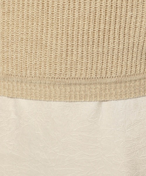 LOWRYS FARM（ローリーズファーム）の「マルチＷＡＹニットキャミＯＰ２Ｐ　 252447（ワンピース・レディース・ブラウン/アイボリー/ブルー/ブラック・FREE）」の13枚目の写真