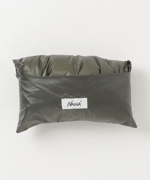 NANGA(ナンガ)の「【NANGA / ナンガ】PORTABLE LIGHT DOWN MUFFLER ダウンマフラー(ネックウォーマー/スヌード・メンズ・ブラック/カーキ/モカ/ネイビー・FREE)」の5枚目の写真