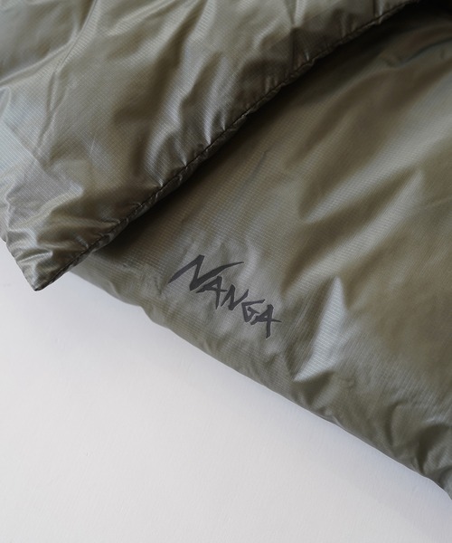NANGA(ナンガ)の「【NANGA / ナンガ】PORTABLE LIGHT DOWN MUFFLER ダウンマフラー(ネックウォーマー/スヌード・メンズ・ブラック/カーキ/モカ/ネイビー・FREE)」の8枚目の写真
