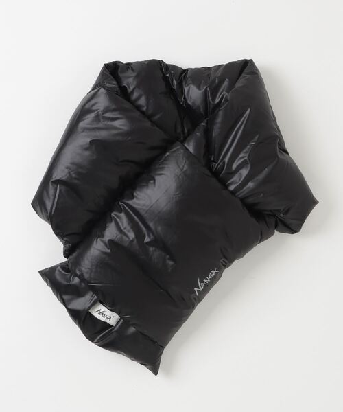 NANGA(ナンガ)の「【NANGA / ナンガ】PORTABLE LIGHT DOWN MUFFLER ダウンマフラー(ネックウォーマー/スヌード・メンズ・ブラック/カーキ/モカ/ネイビー・FREE)」の16枚目の写真