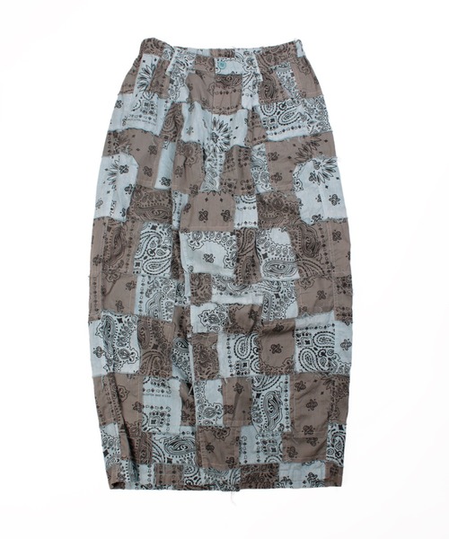 Universal Style Wear（ユニバーサルスタイルウェア）の「Universal Style Wear HAV-A-HANK ハバハンク パッチワーク パンツ（その他パンツ・メンズ・スミクロ/スモークピンク/ホワイト/グレイッシュブルー/グレー・MEDIUM/X-LARGE/LARGE）」の12枚目の写真