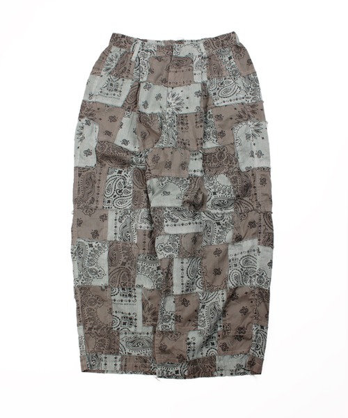 Universal Style Wear（ユニバーサルスタイルウェア）の「Universal Style Wear HAV-A-HANK ハバハンク パッチワーク パンツ（その他パンツ・メンズ・スミクロ/スモークピンク/ホワイト/グレイッシュブルー/グレー・MEDIUM/X-LARGE/LARGE）」の15枚目の写真