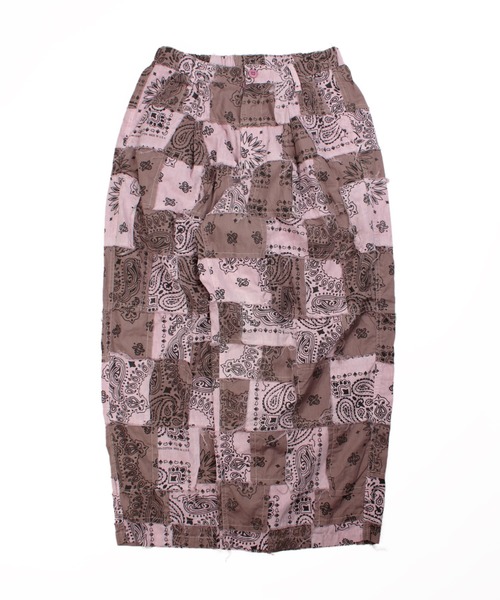 Universal Style Wear（ユニバーサルスタイルウェア）の「Universal Style Wear HAV-A-HANK ハバハンク パッチワーク パンツ（その他パンツ・メンズ・スミクロ/スモークピンク/ホワイト/グレイッシュブルー/グレー・MEDIUM/X-LARGE/LARGE）」の11枚目の写真