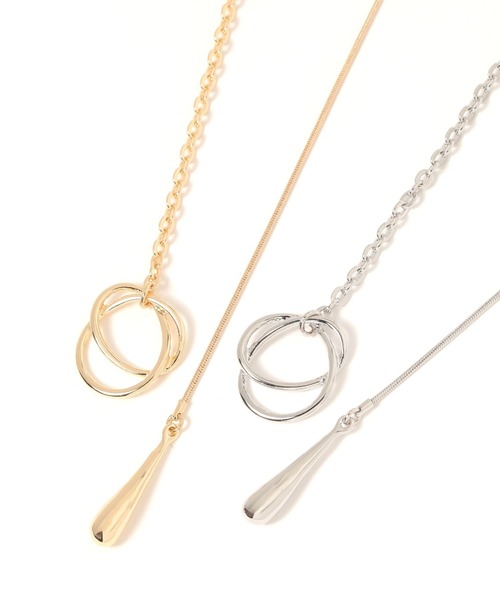 studio CLIP（スタディオクリップ）の「メタルリングメタルネックレス（ネックレス・レディース・その他2/その他1・FREE）」の5枚目の写真