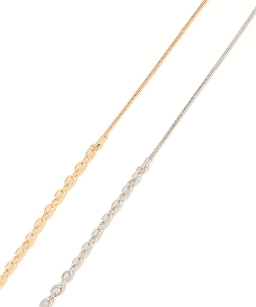 studio CLIP（スタディオクリップ）の「メタルリングメタルネックレス（ネックレス・レディース・その他2/その他1・FREE）」の4枚目の写真