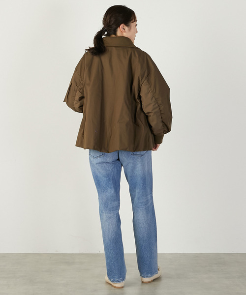 MELROSE claire(メルローズ クレール)の「【薄中綿キルトバルーンジャケット】(その他アウター・レディース・ブラック/ライトグレー/ブラウン・FREE)」の14枚目の写真