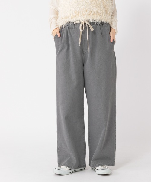 ストレートデニムパンツ[プチ・プラスサイズあり]《CLIP denim》（デニムパンツ）｜studio CLIP（スタディオクリップ）