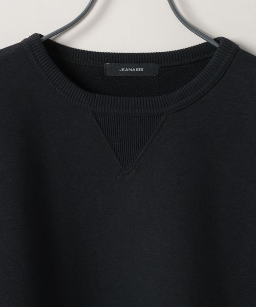 JEANASIS(ジーナシス)の「クリーンジャストウラケプルオーパー/320115(スウェット・レディース・ブラック/杢グレー/ピンク・FREE)」の12枚目の写真