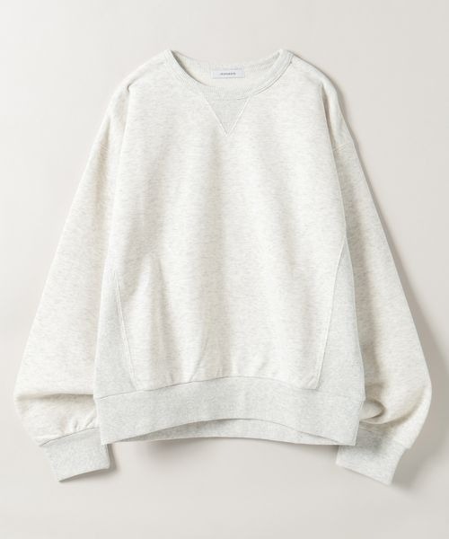 JEANASIS(ジーナシス)の「クリーンジャストウラケプルオーパー/320115(スウェット・レディース・ブラック/杢グレー/ピンク・FREE)」の4枚目の写真