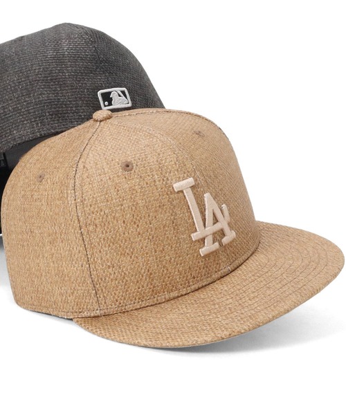 New Era 59FIFTY ベージュキャップ 耳あて付き NEW ERA（ニューエラ） リップストップ ドッグイヤーキャップ キャップ