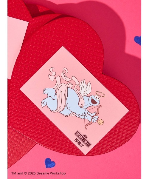 SESAME STREET（セサミストリート）の「バレンタイン　ポストカード（ステーショナリー・レディース・C/A/B・FREE）」の5枚目の写真