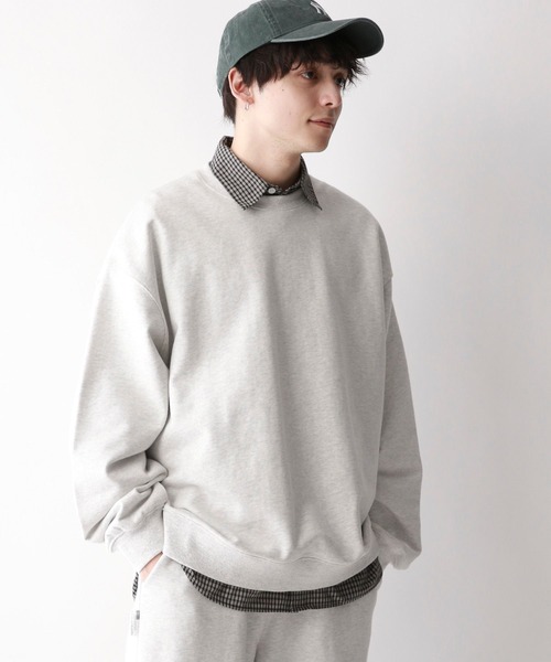 SIGNAL SPORTS（シグナルスポーツ）の「【SIGNAL SPORTS】13オンスヘビーウェイトコットン/裏毛スウェットクルー（スウェット・メンズ・その他4/ブラック/その他33/ネイビー・MEDIUM/LARGE）」の18枚目の写真