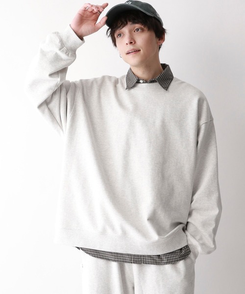 SIGNAL SPORTS（シグナルスポーツ）の「【SIGNAL SPORTS】13オンスヘビーウェイトコットン/裏毛スウェットクルー（スウェット・メンズ・その他4/ブラック/その他33/ネイビー・MEDIUM/LARGE）」の19枚目の写真